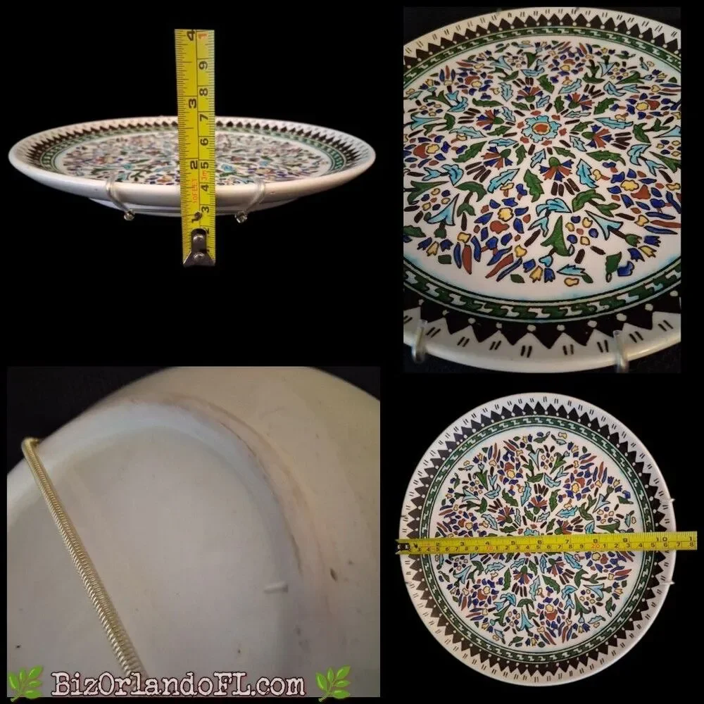 VINTAGE: Handpainted Turkish Armenian 10.5
